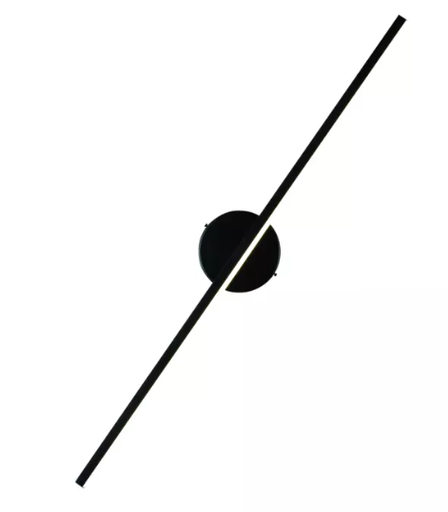 ARANDELA L800mm Dourado/Preto 12W ALUMINIO E SILICONE BIVOLT