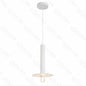 Pendente Branco / Preto Metal+Vidro Bivolt 200*h300