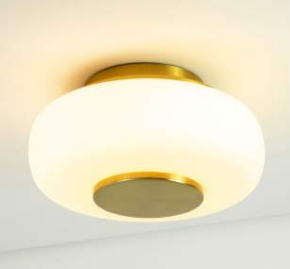 Pendente Cintila Opalino / Dourado