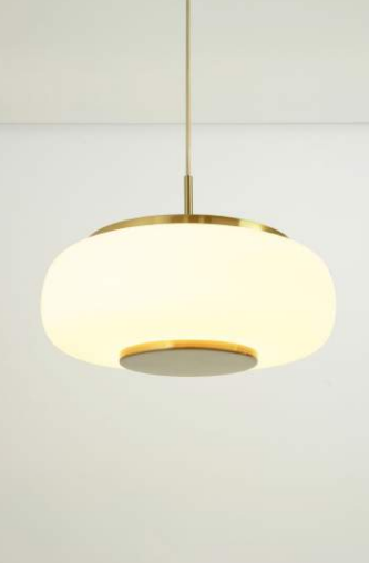 Pendente Cintila Opalino / Dourado