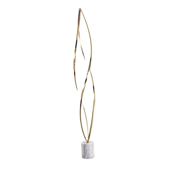 PENDENTE COLUNA DOURADO W230*H1800mm LED 65W 3000K BIVOLT