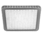 Plafon Metal+Cristal Branco