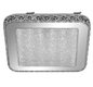 Plafon Metal+Cristal Branco