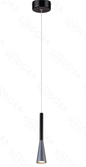 Pendente LED 3000K 100*100* H1500MM Metal Bivolt