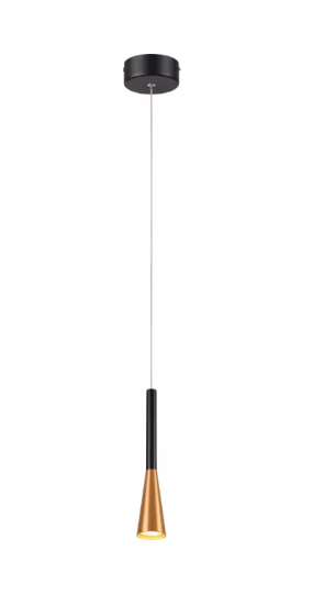 Pendente LED 3000K 100*100* H1500MM Metal Bivolt
