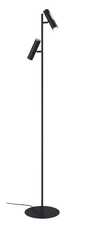 Coluna 25*143 Preto Metal+Acrilico LED 10W 3000K