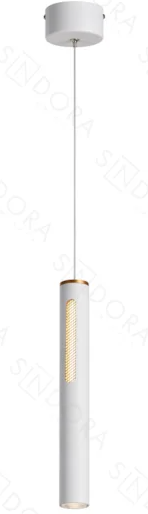 Pendente LED 3000K 85*H1500MM Metal+Acrilico Bivolt