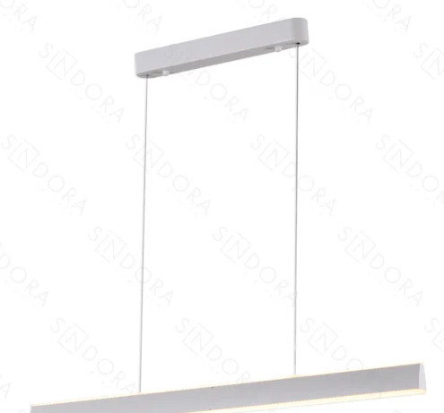 LED 3000K 60W Pendente Metal+Acrilico Bivolt branco