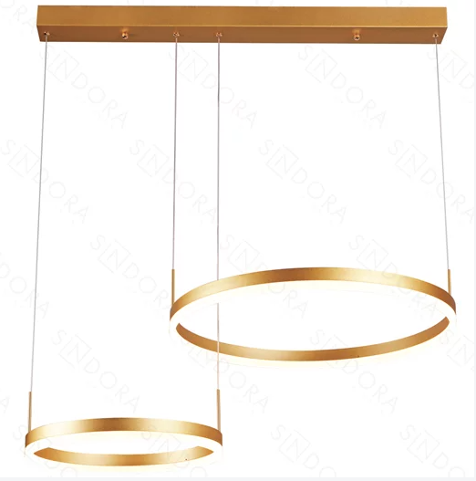LED 3000K 63W Pendente Metal+Acrilico Bivolt