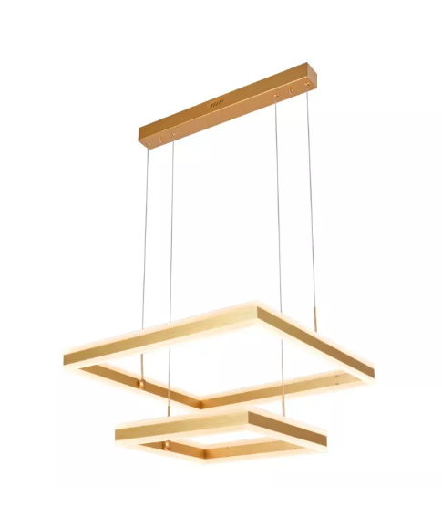 LED 3000K 160W Pendente Metal+Acrilico Bivolt