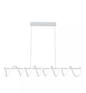 LED 3000K Pendente Aluminio+Silicone Bivolt Branco