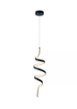 LED 3000K 29W Pendente Aluminio+Silicone Bivolt PRETO