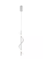 LED 3000K 10W Pendente Aluminio+Silicone Bivolt Branco