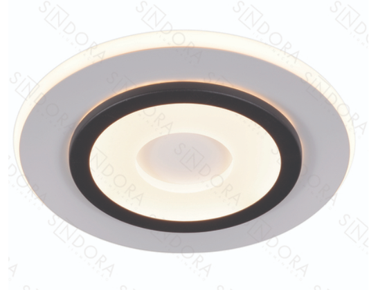 LED 3000K 25W ARANDELA METAL+SILICONE BIVOLT