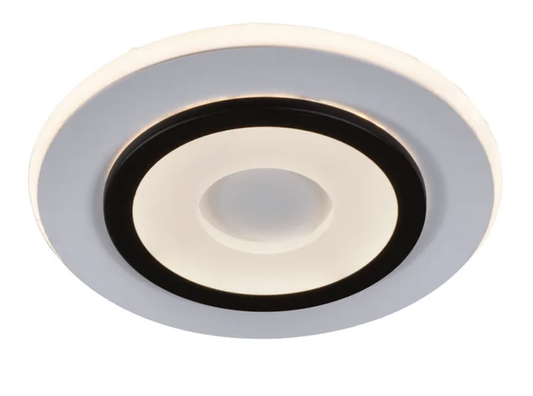 LED 3000K 25W ARANDELA METAL+SILICONE BIVOLT  BRANCO+PRETO