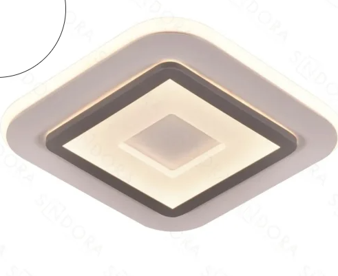 LED 3000K 30W ARANDELA METAL+SILICONE BIVOLT BRANCO+CINZA