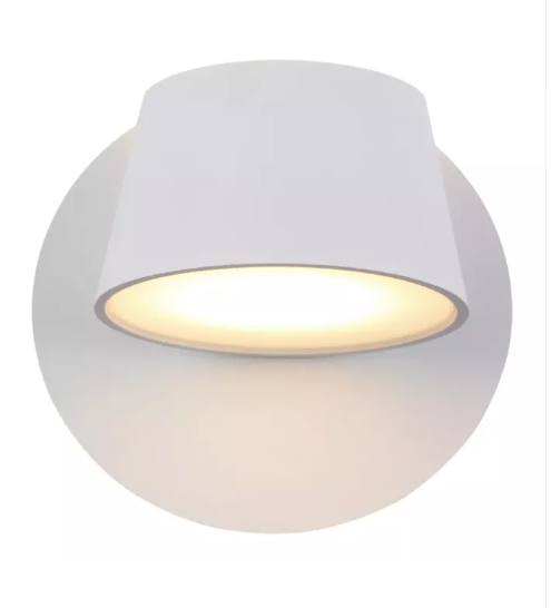 LED 3000K 14W ARANDRA METAL+ACRILICO BIVOLT BRANCO