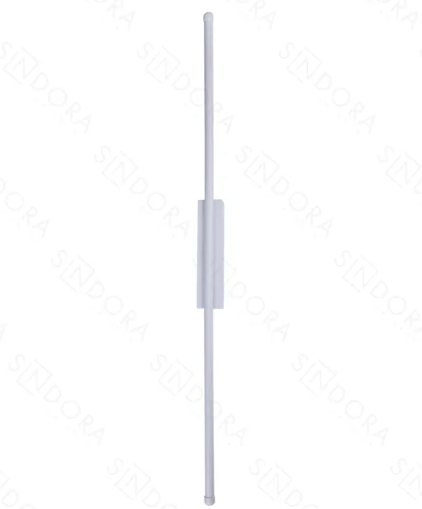 LED ARANDELA METAL+SILICONE BIVOLT 8W 60cm BRANCO