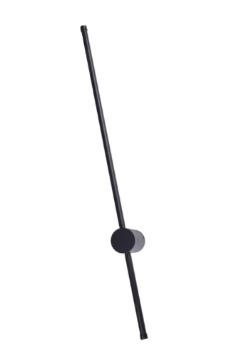 LED 8W ARANDELA METAL+SILICONE BIVOLT PRETO