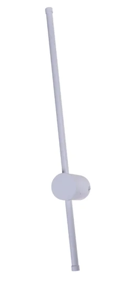 LED 12W ARANDELA METAL+SILICONE BIVOLT BRANCO