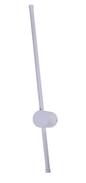 LED 12W ARANDELA METAL+SILICONE BIVOLT BRANCO