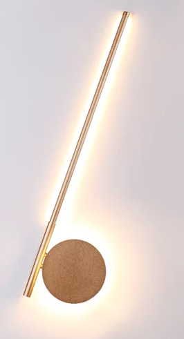 ARANDELA METAL+ACRILICO LED 16W 3000K BIVOLT BRANCO