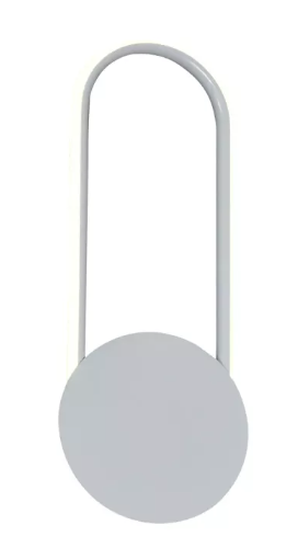 ARANDELA METAL+ACRILICO LED 3000K BIVOLT 16W BRANCO