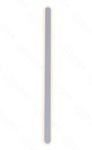 ARANDELA METAL+SILICONE BIVOLT 60CM LED 36W BRANCO